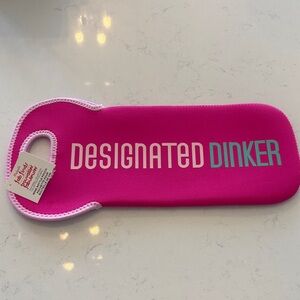 Pickleball Designated Dinker Bottle Holder Pickleball Gift Party Favor NWT